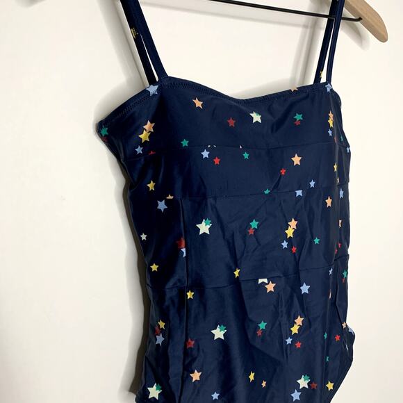Summersalt Oasis Navy Stars Swim Bathing Suit Womens Size 4 Blue - Picture 5 of 13